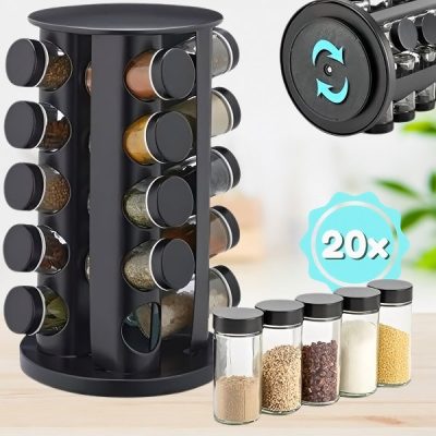 Rotační organizér koření | SPINSPICE