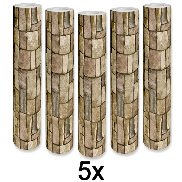5x Stylová 3D Tapeta – Snadná Proměna Stěn | WALLCORWRAP