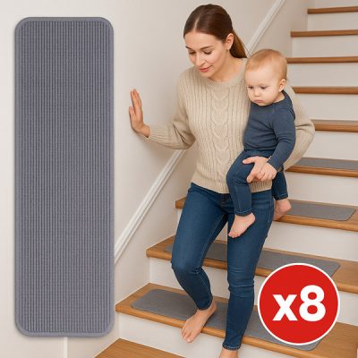 Protiskluzová podložka na schody (8ks) | STEPRUG